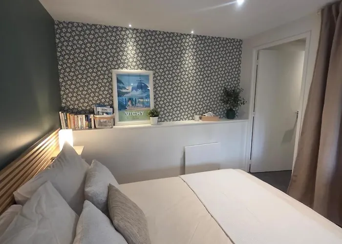 Apartment Cosy Facing Parks - Quartier De France Vichy